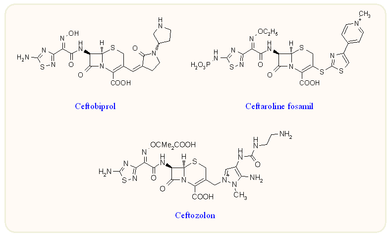 5. generációs kefalosporinok