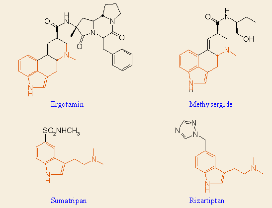 Ergotamin analógok