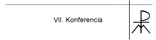 VII. Konferencia